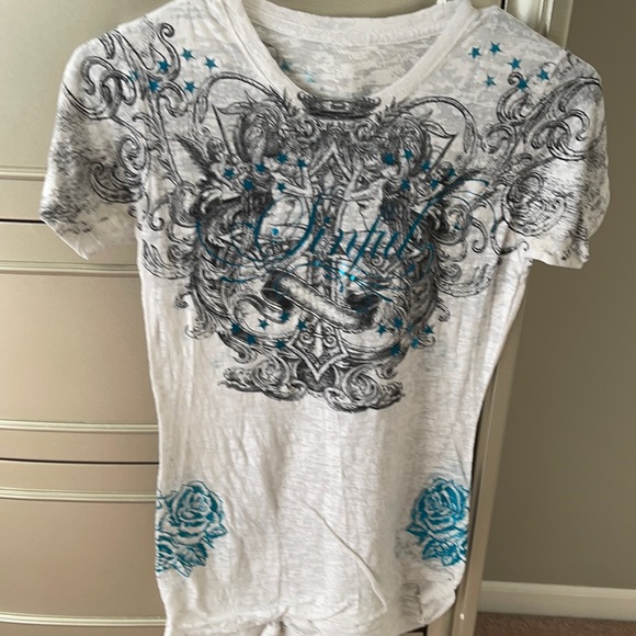 affliction graphic tees